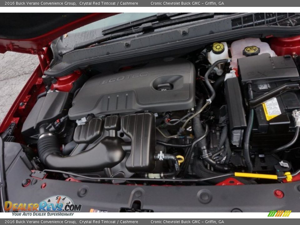 2016 Buick Verano Convenience Group 2.4 Liter SIDI DOHC 16-Valve VVT Ecotec 4 Cylinder Engine Photo #12