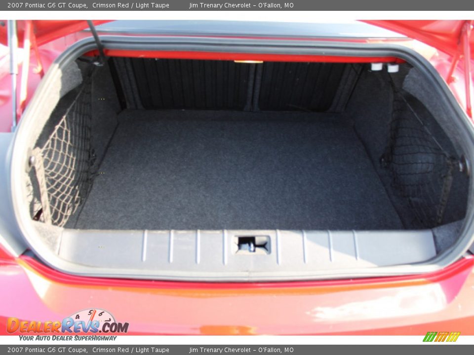 2007 Pontiac G6 GT Coupe Crimson Red / Light Taupe Photo #5