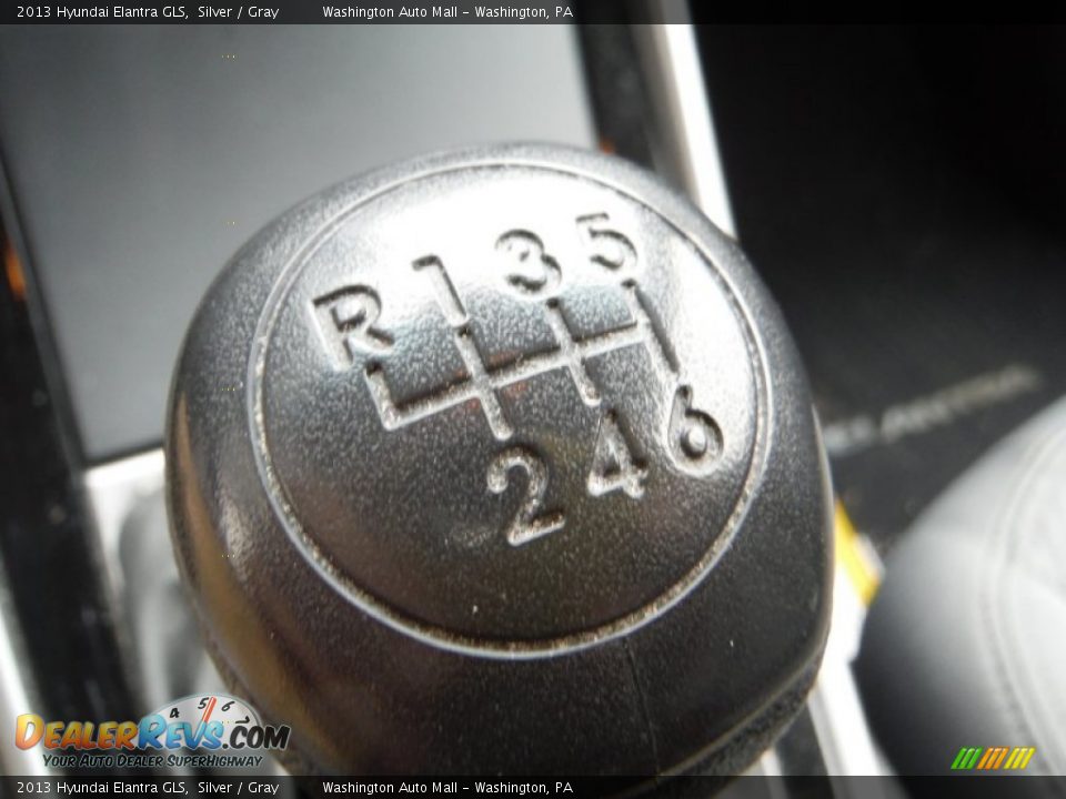 2013 Hyundai Elantra GLS Silver / Gray Photo #14