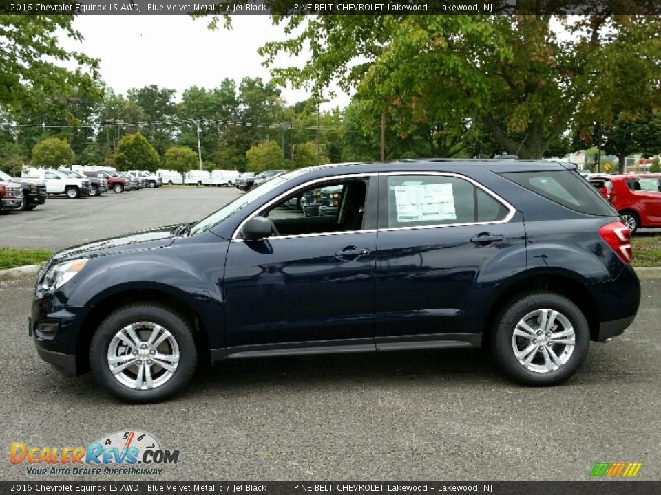 Blue Velvet Metallic 2016 Chevrolet Equinox LS AWD Photo #3