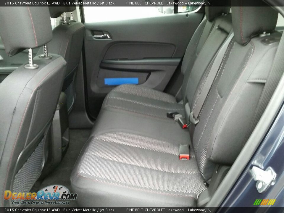 2016 Chevrolet Equinox LS AWD Blue Velvet Metallic / Jet Black Photo #6