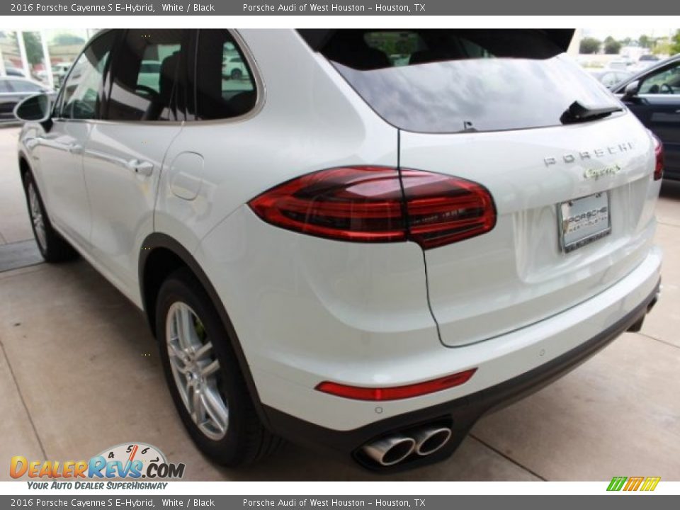 2016 Porsche Cayenne S E-Hybrid White / Black Photo #6