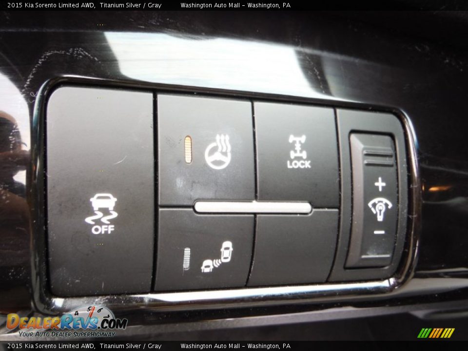 Controls of 2015 Kia Sorento Limited AWD Photo #16