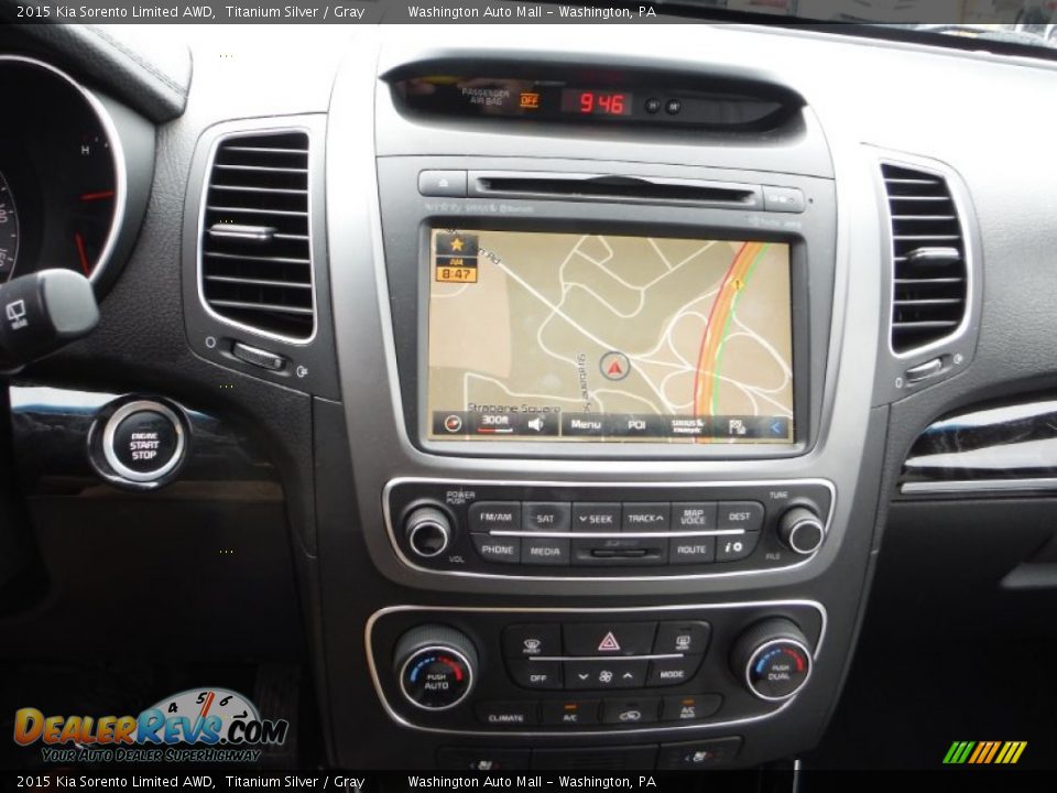 Navigation of 2015 Kia Sorento Limited AWD Photo #17
