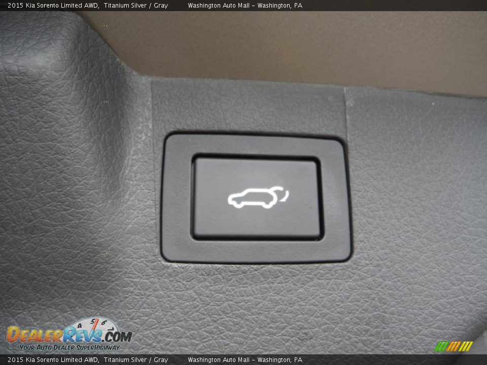 2015 Kia Sorento Limited AWD Titanium Silver / Gray Photo #22