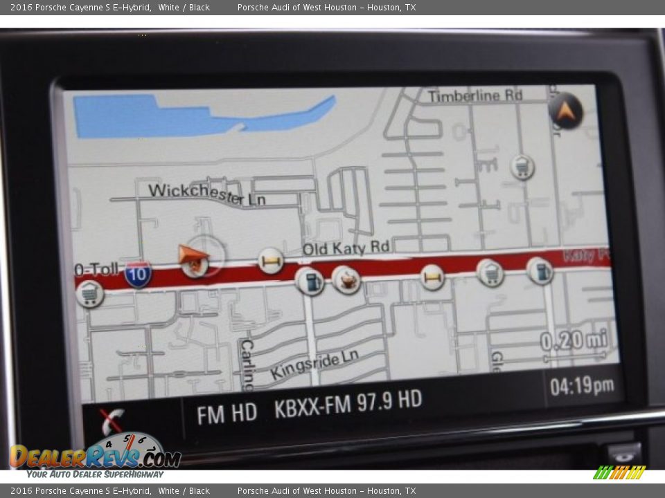 Navigation of 2016 Porsche Cayenne S E-Hybrid Photo #20