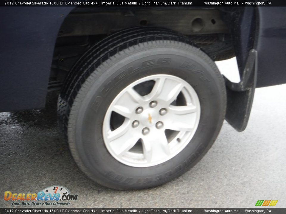 2012 Chevrolet Silverado 1500 LT Extended Cab 4x4 Imperial Blue Metallic / Light Titanium/Dark Titanium Photo #6