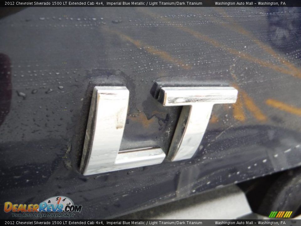2012 Chevrolet Silverado 1500 LT Extended Cab 4x4 Imperial Blue Metallic / Light Titanium/Dark Titanium Photo #9
