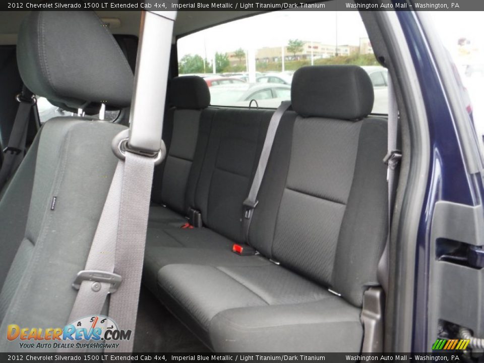 2012 Chevrolet Silverado 1500 LT Extended Cab 4x4 Imperial Blue Metallic / Light Titanium/Dark Titanium Photo #13