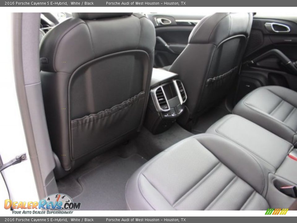 Rear Seat of 2016 Porsche Cayenne S E-Hybrid Photo #33