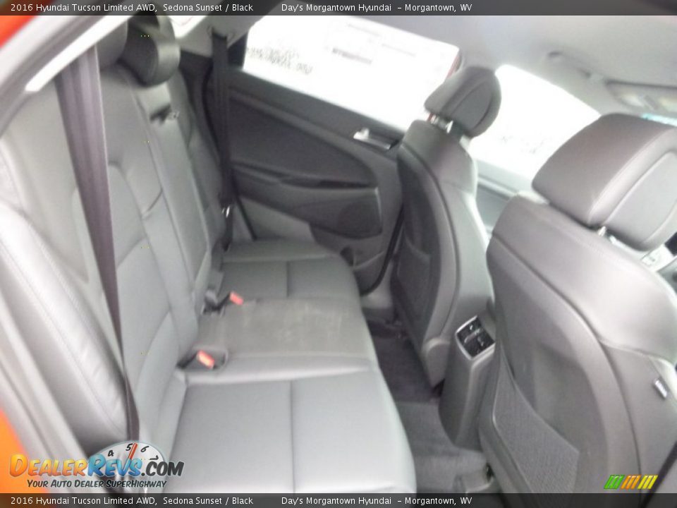 Rear Seat of 2016 Hyundai Tucson Limited AWD Photo #4