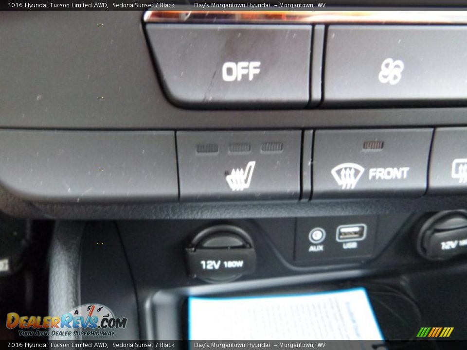 Controls of 2016 Hyundai Tucson Limited AWD Photo #19