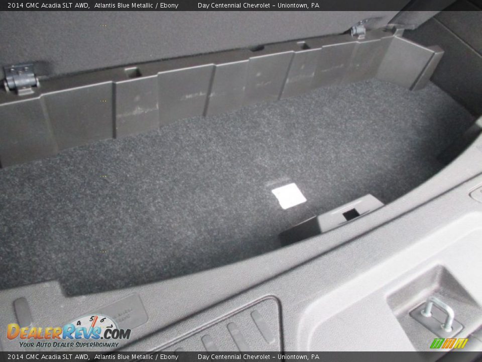 2014 GMC Acadia SLT AWD Atlantis Blue Metallic / Ebony Photo #10