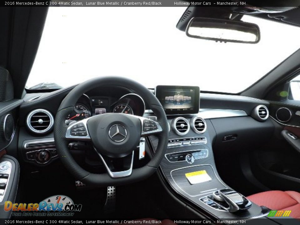 Dashboard of 2016 Mercedes-Benz C 300 4Matic Sedan Photo #7