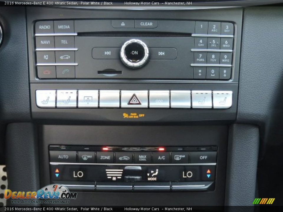 Controls of 2016 Mercedes-Benz E 400 4Matic Sedan Photo #10