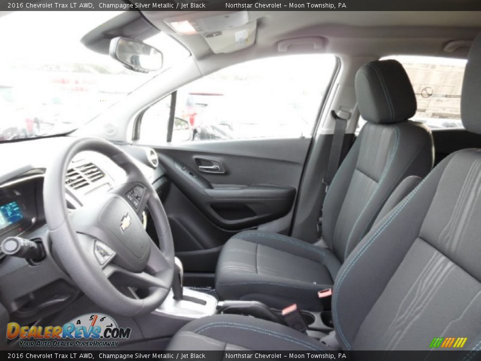 2016 Chevrolet Trax LT AWD Champagne Silver Metallic / Jet Black Photo #12