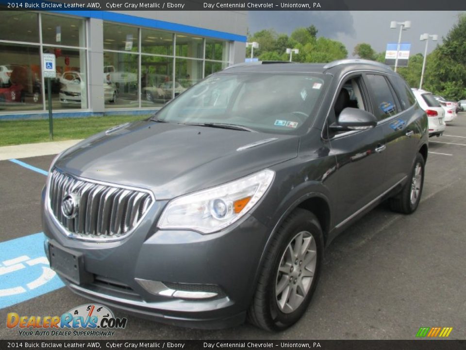 Front 3/4 View of 2014 Buick Enclave Leather AWD Photo #13