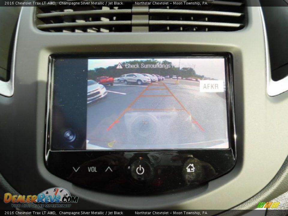 2016 Chevrolet Trax LT AWD Champagne Silver Metallic / Jet Black Photo #19