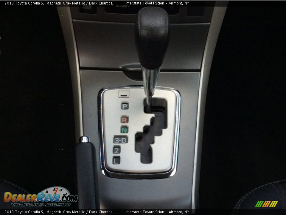 2013 Toyota Corolla S Magnetic Gray Metallic / Dark Charcoal Photo #15