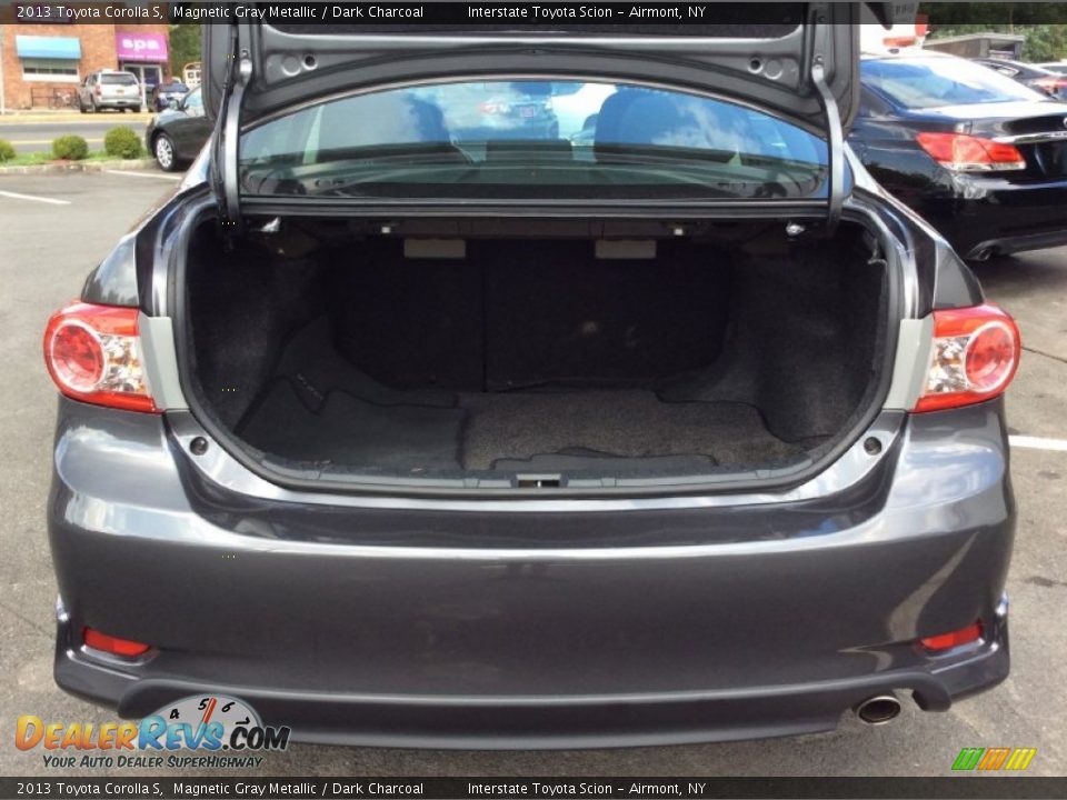 2013 Toyota Corolla S Magnetic Gray Metallic / Dark Charcoal Photo #17