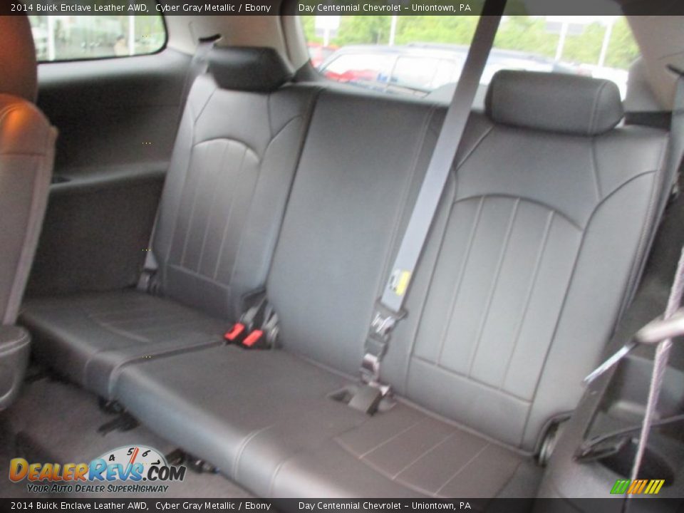 2014 Buick Enclave Leather AWD Cyber Gray Metallic / Ebony Photo #21
