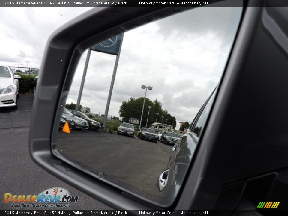 2016 Mercedes-Benz GL 450 4Matic Palladium Silver Metallic / Black Photo #13