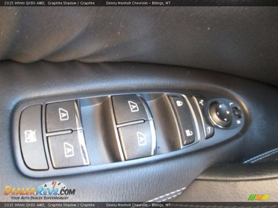 Controls of 2015 Infiniti QX80 AWD Photo #19