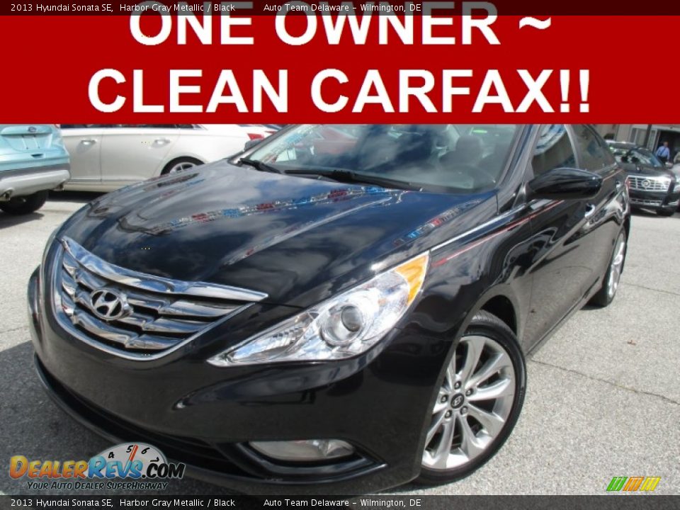 2013 Hyundai Sonata SE Harbor Gray Metallic / Black Photo #1