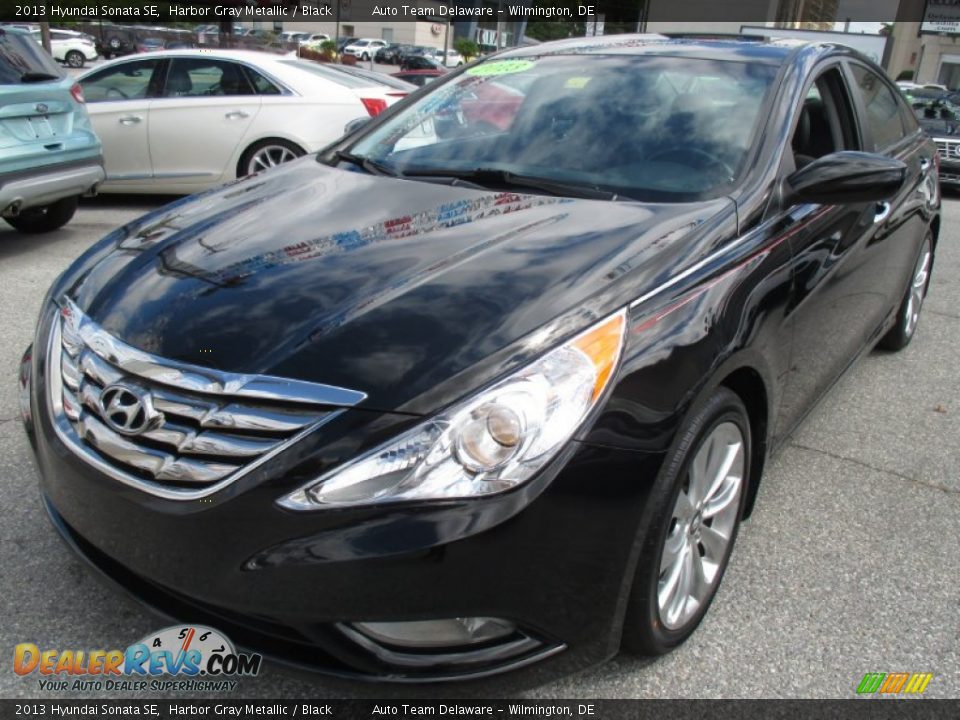 2013 Hyundai Sonata SE Harbor Gray Metallic / Black Photo #2
