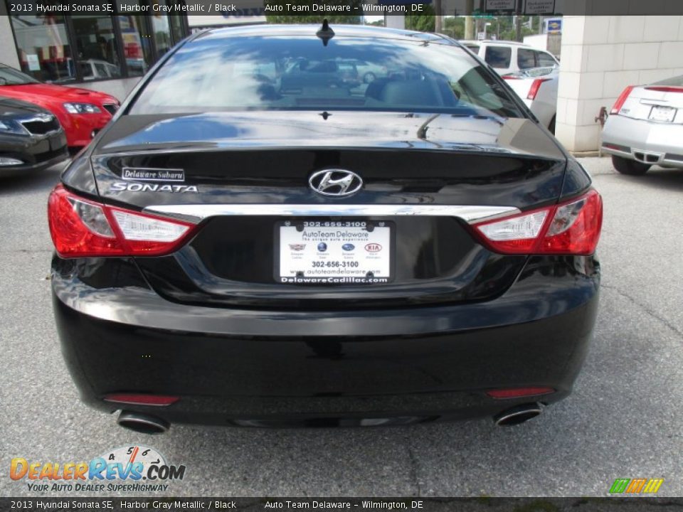 2013 Hyundai Sonata SE Harbor Gray Metallic / Black Photo #5
