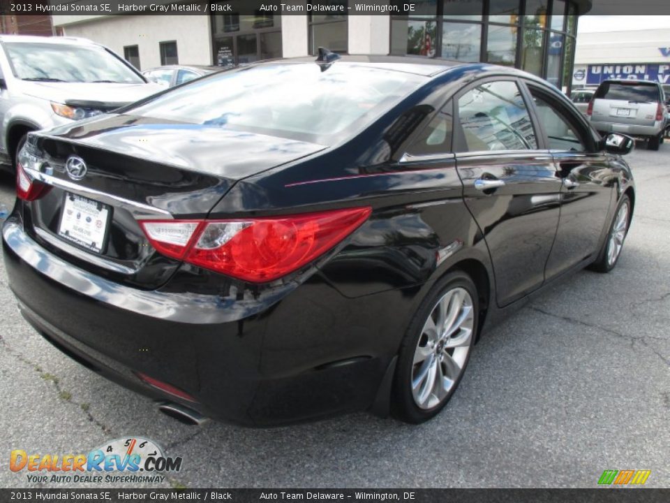 2013 Hyundai Sonata SE Harbor Gray Metallic / Black Photo #6