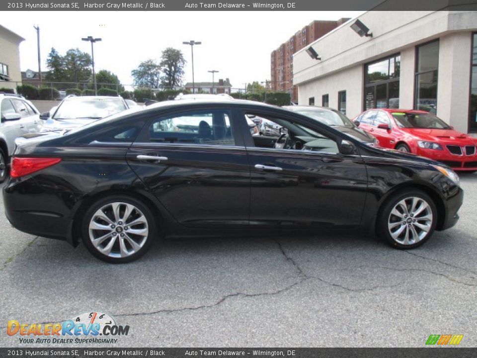 2013 Hyundai Sonata SE Harbor Gray Metallic / Black Photo #7