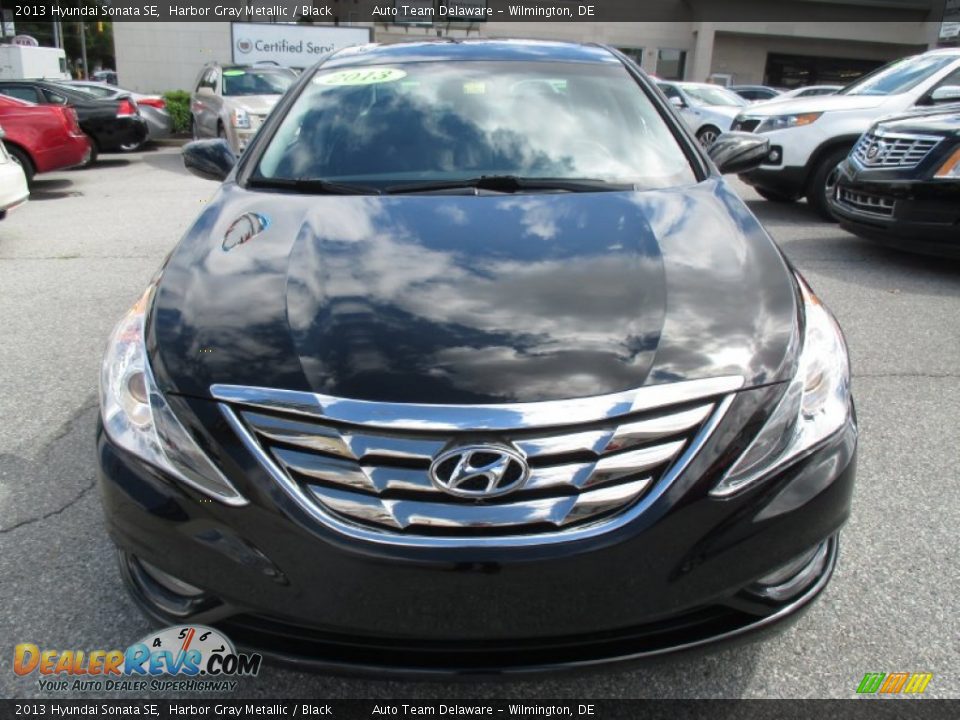 2013 Hyundai Sonata SE Harbor Gray Metallic / Black Photo #9