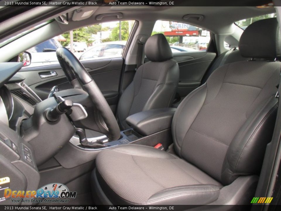 2013 Hyundai Sonata SE Harbor Gray Metallic / Black Photo #10
