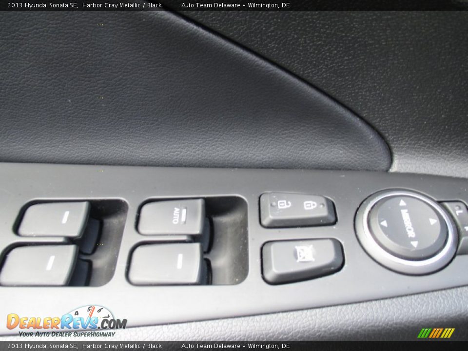 2013 Hyundai Sonata SE Harbor Gray Metallic / Black Photo #12