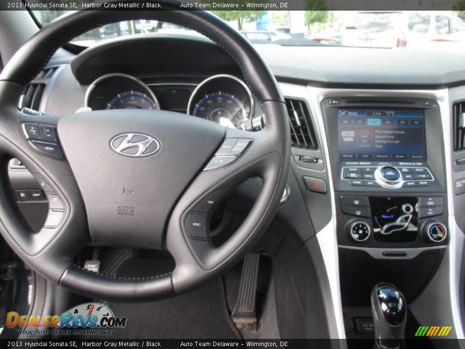 2013 Hyundai Sonata SE Harbor Gray Metallic / Black Photo #13