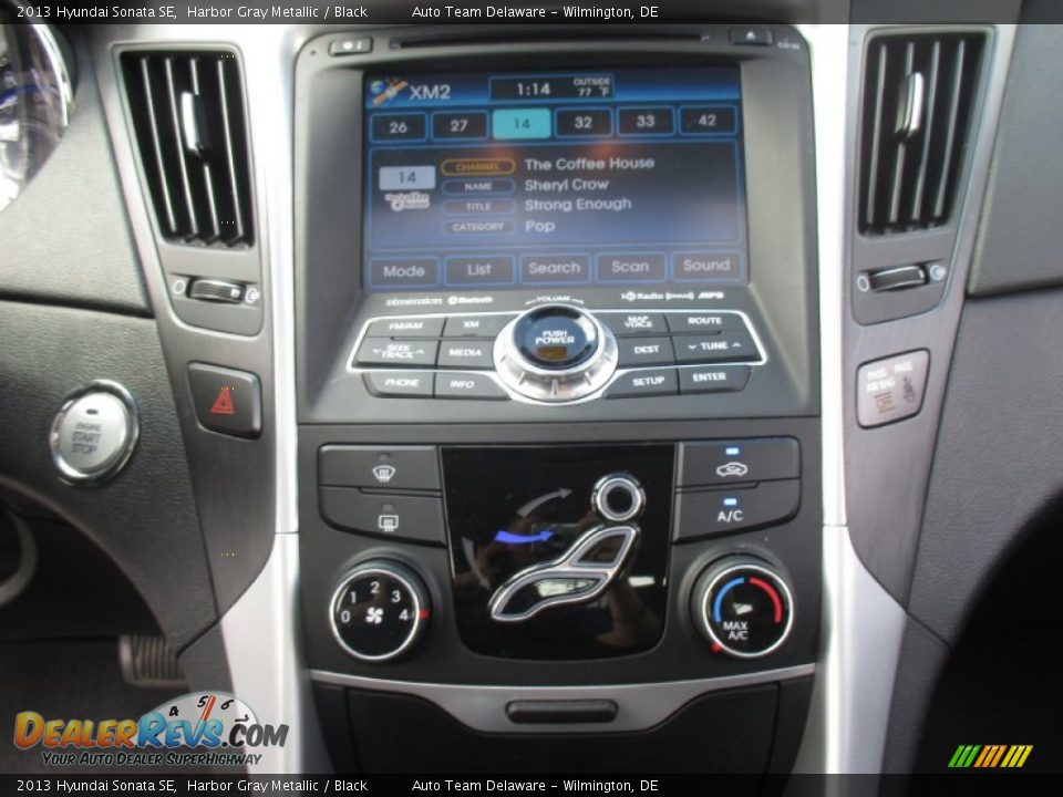 2013 Hyundai Sonata SE Harbor Gray Metallic / Black Photo #15