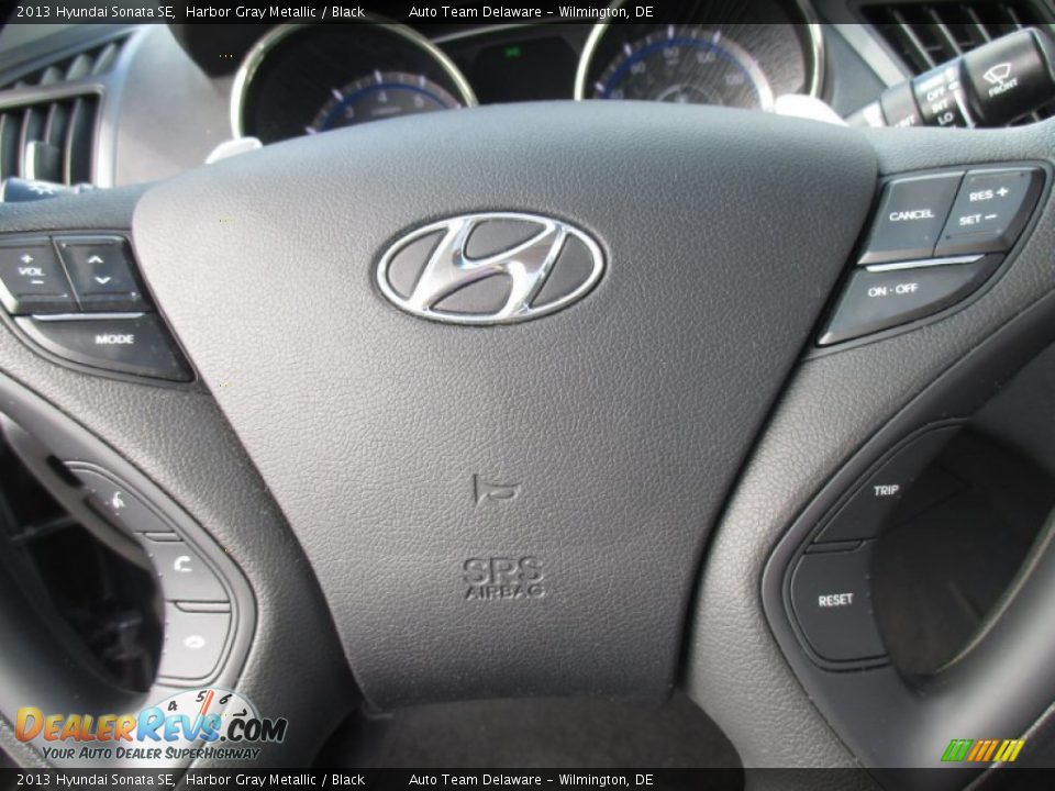 2013 Hyundai Sonata SE Harbor Gray Metallic / Black Photo #16