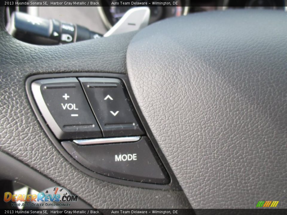 2013 Hyundai Sonata SE Harbor Gray Metallic / Black Photo #17