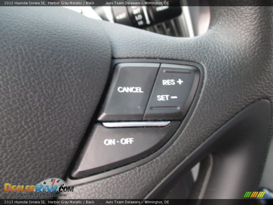 2013 Hyundai Sonata SE Harbor Gray Metallic / Black Photo #18