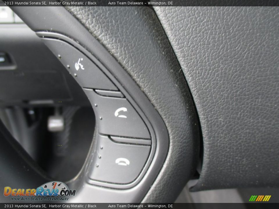 2013 Hyundai Sonata SE Harbor Gray Metallic / Black Photo #20