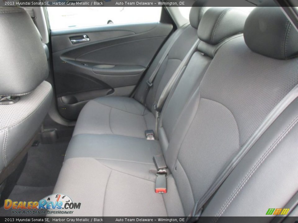 2013 Hyundai Sonata SE Harbor Gray Metallic / Black Photo #23