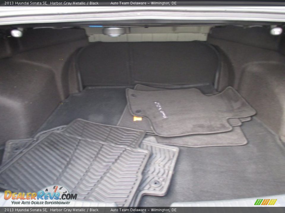 2013 Hyundai Sonata SE Harbor Gray Metallic / Black Photo #24
