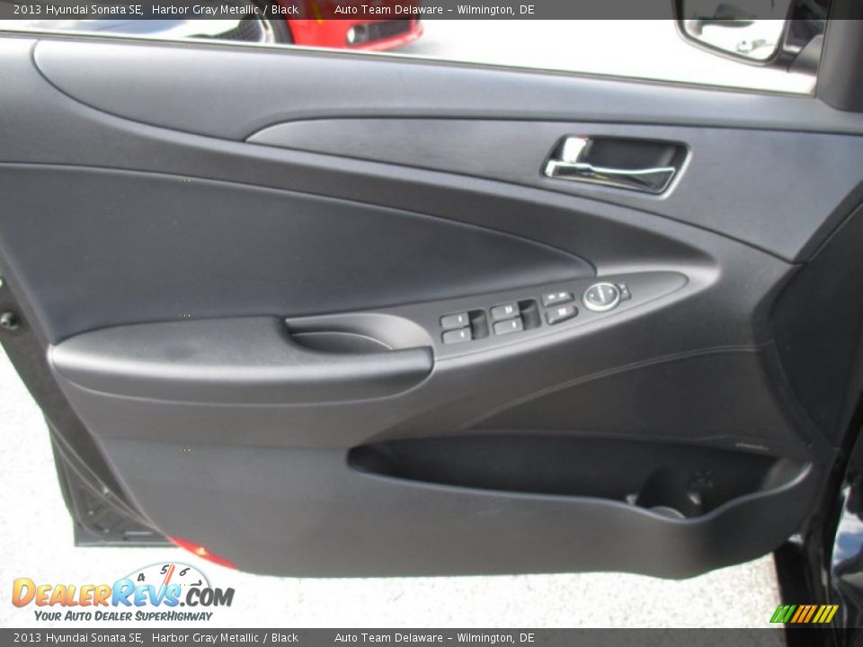 2013 Hyundai Sonata SE Harbor Gray Metallic / Black Photo #25