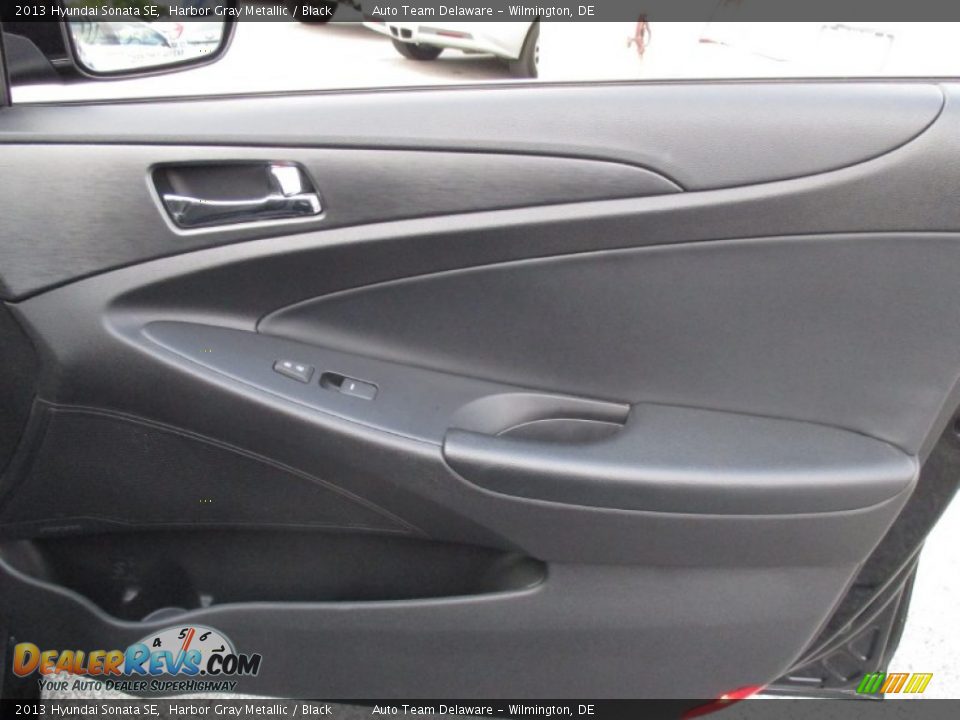 2013 Hyundai Sonata SE Harbor Gray Metallic / Black Photo #26