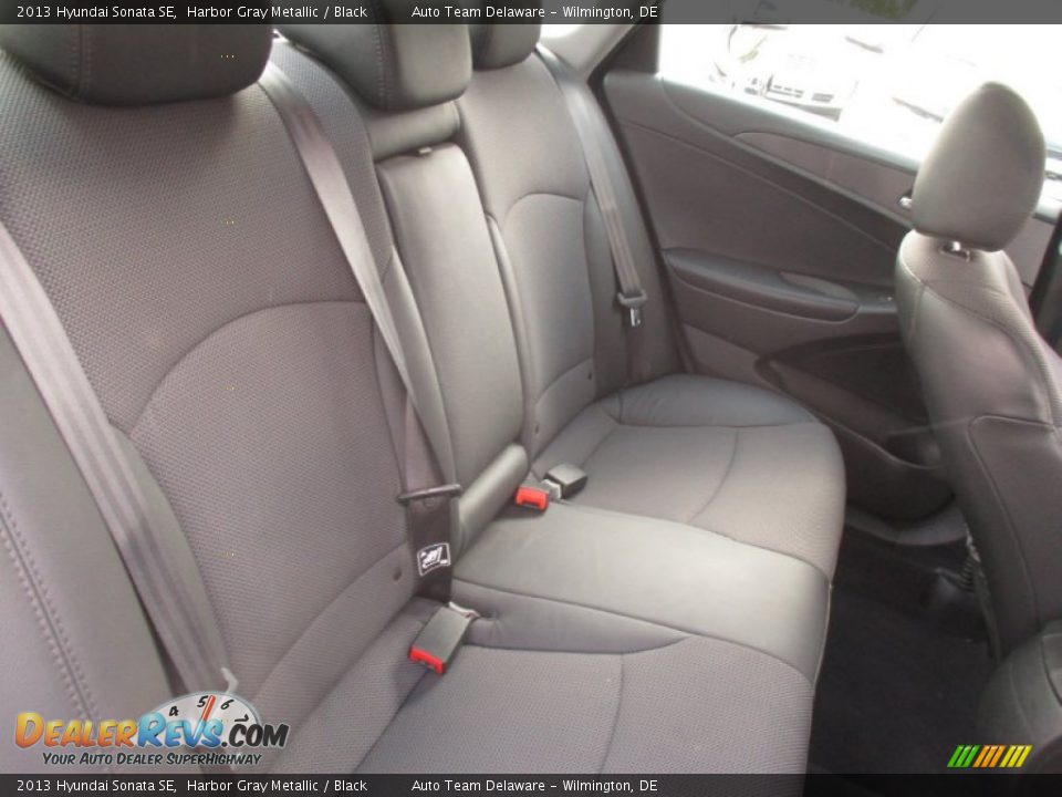 2013 Hyundai Sonata SE Harbor Gray Metallic / Black Photo #29