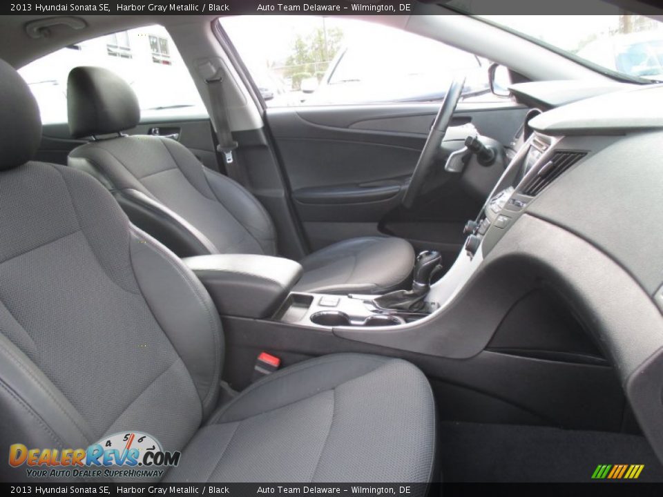 2013 Hyundai Sonata SE Harbor Gray Metallic / Black Photo #30