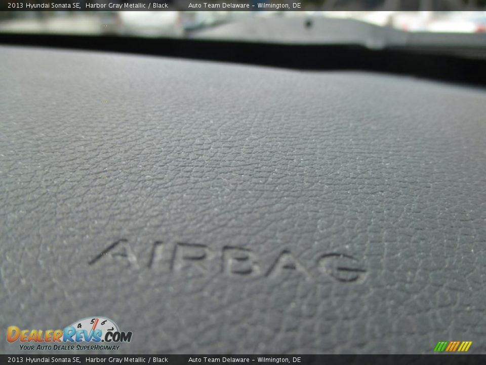 2013 Hyundai Sonata SE Harbor Gray Metallic / Black Photo #33