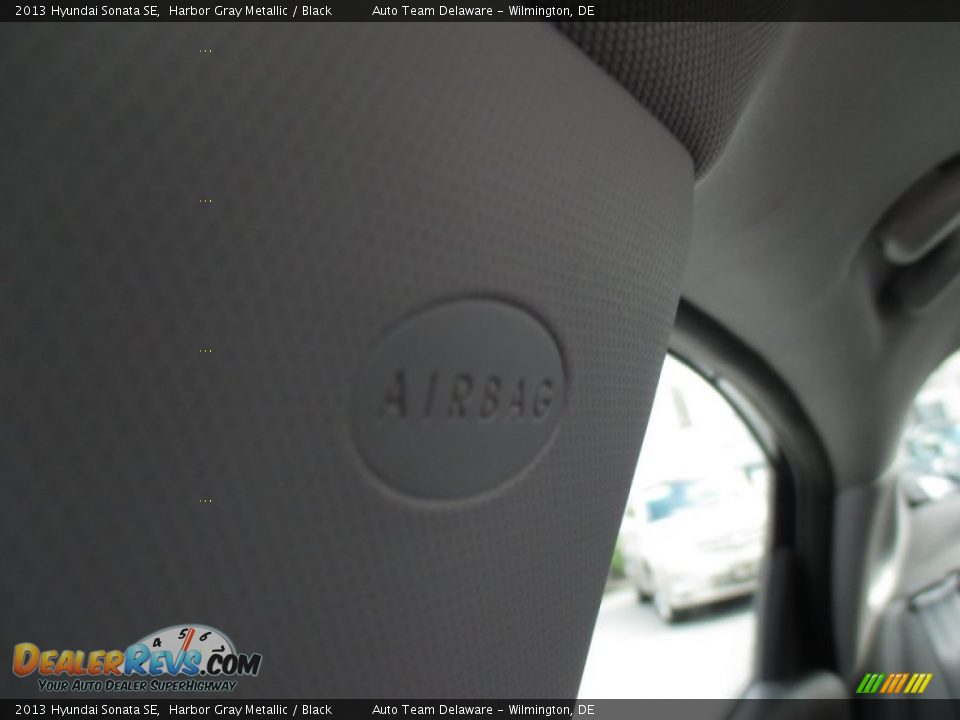 2013 Hyundai Sonata SE Harbor Gray Metallic / Black Photo #34
