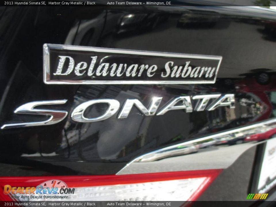 2013 Hyundai Sonata SE Harbor Gray Metallic / Black Photo #35